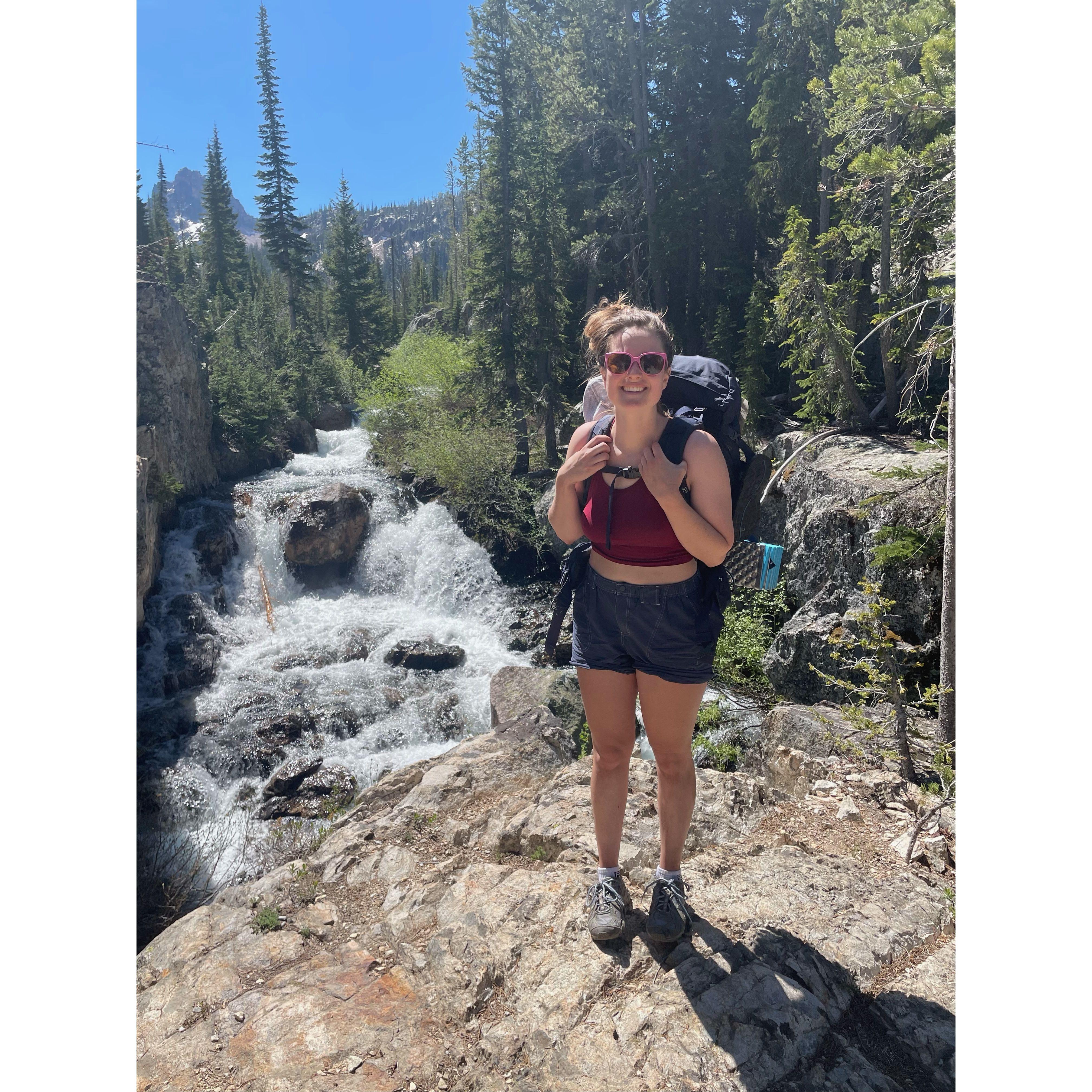 Mack's first backpacking trip! 30 miles in 2.5 days