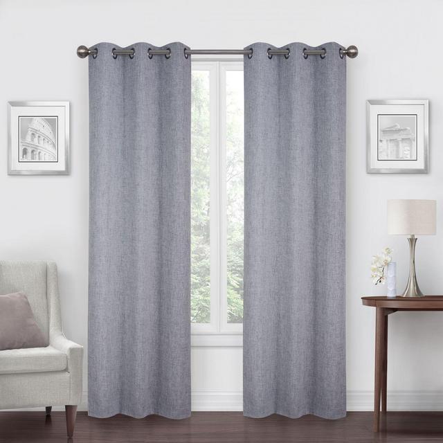 SALT™ Robinson 2-Pack 63-Inch Grommet Blackout Window Curtain Panels in Grey