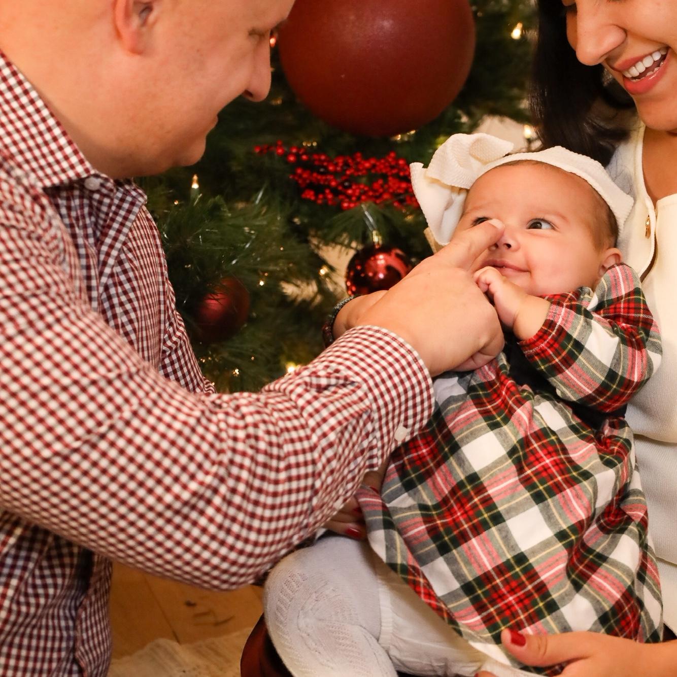 Our first Christmas as three 🥰🎄
