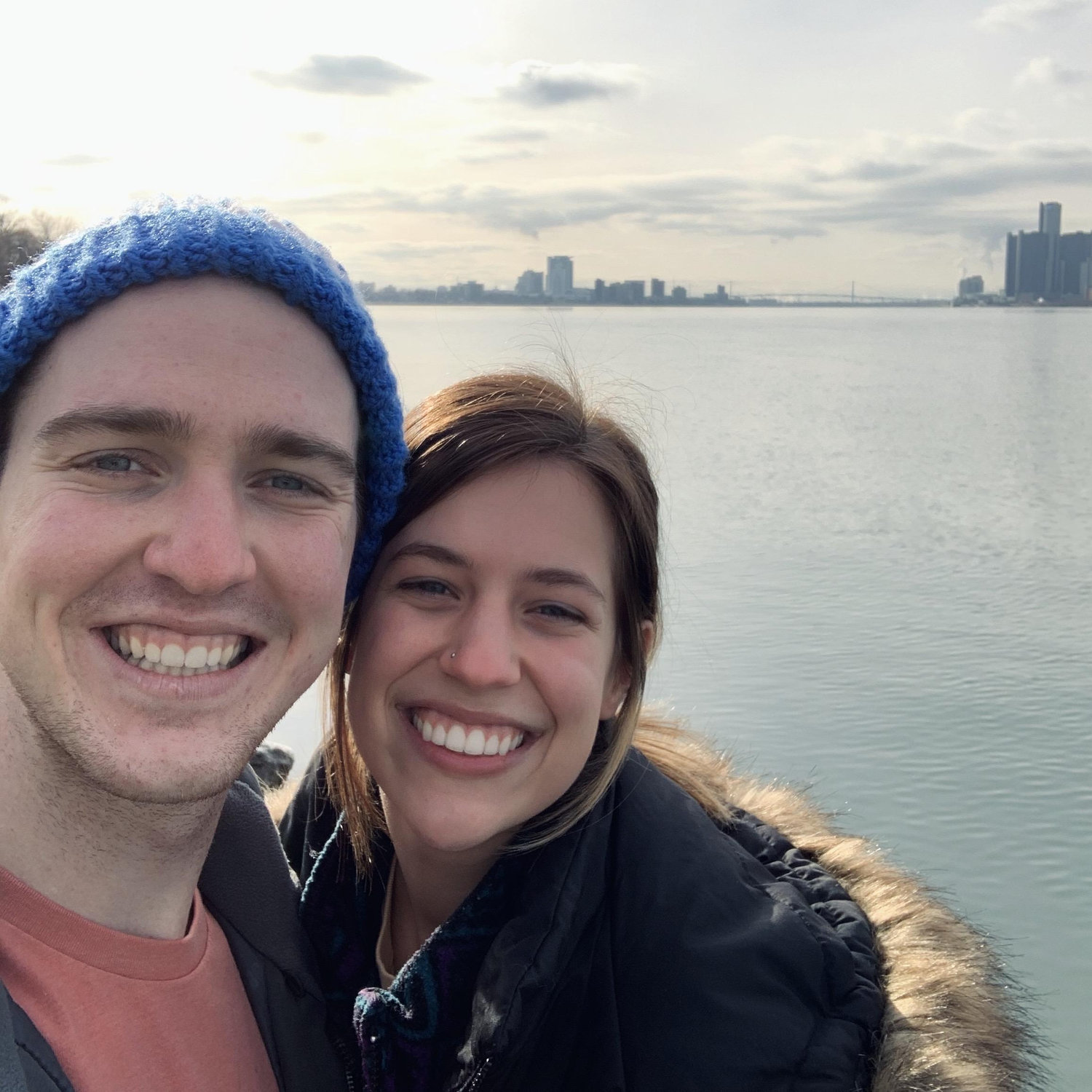 This picture is from when we visited Belle isle in Detroit!