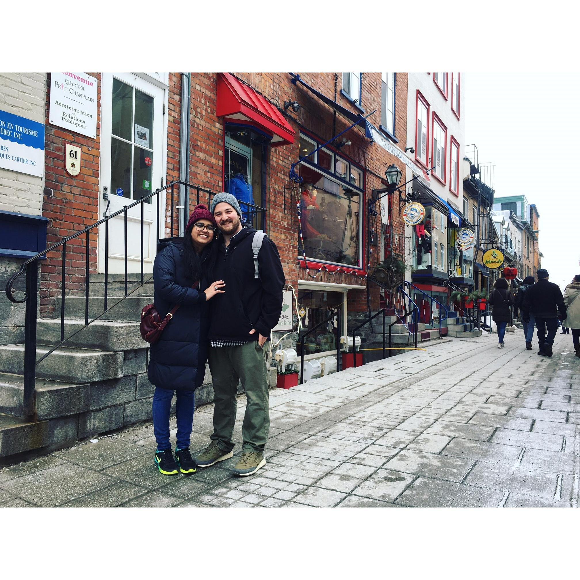Quebec City for Jordan's 30th birthday