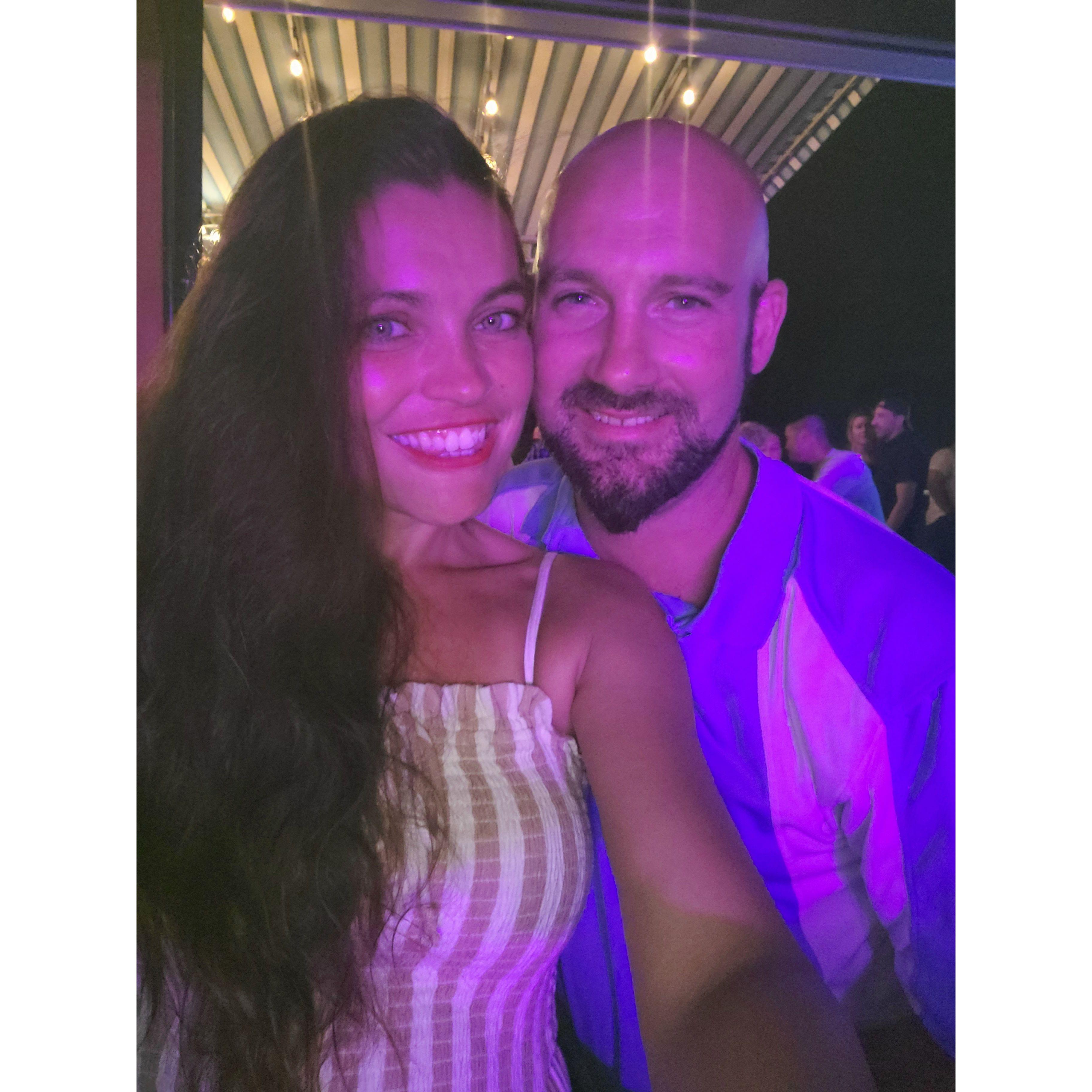 Our first show together, we saw Lanco down in Point Pleasant at Jenks! August 2021