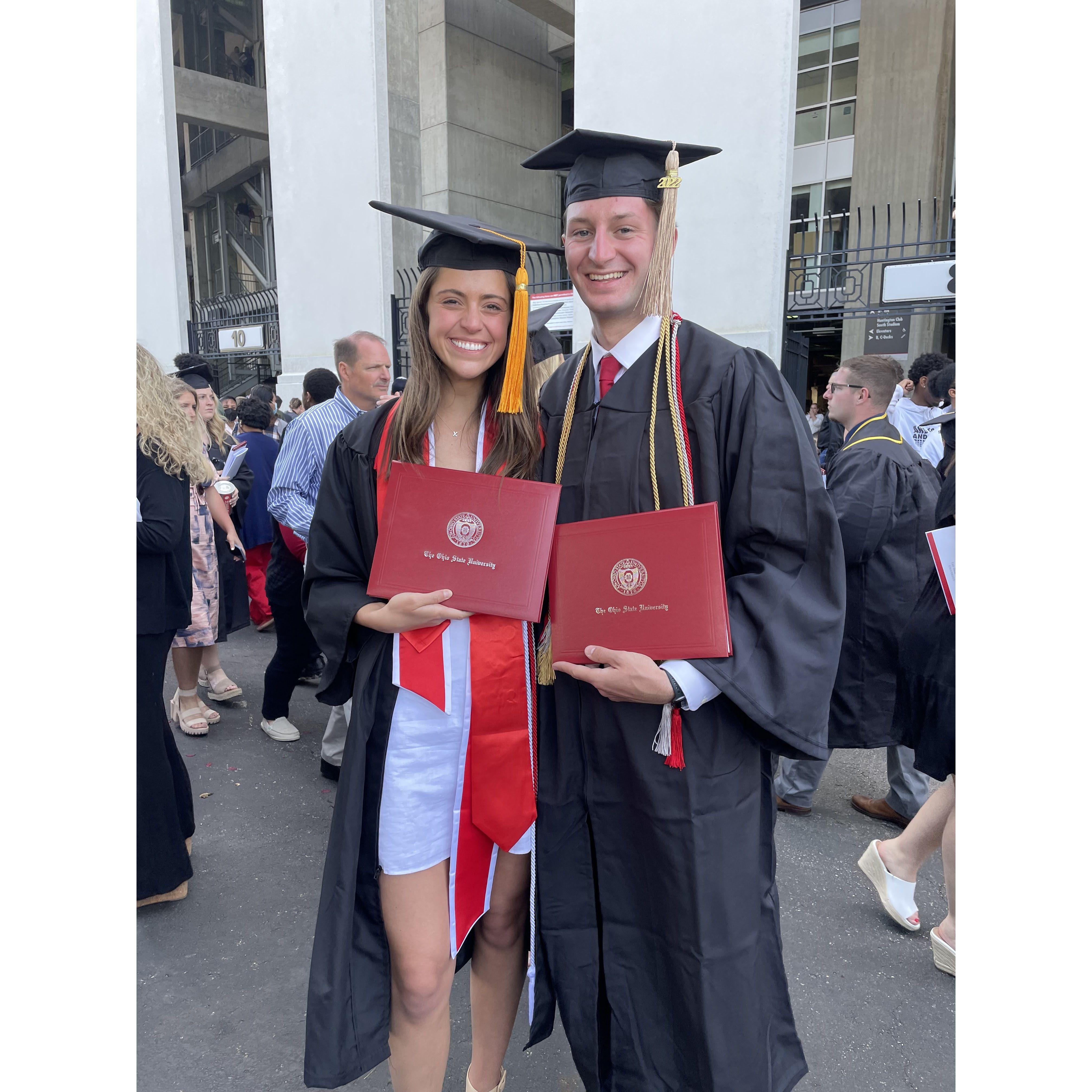Ohio State graduation day!