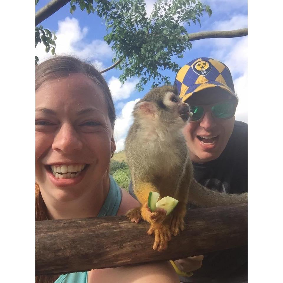 Valentine's Day 2018 Trip to Dominican Republic where we visited Monkeyland.