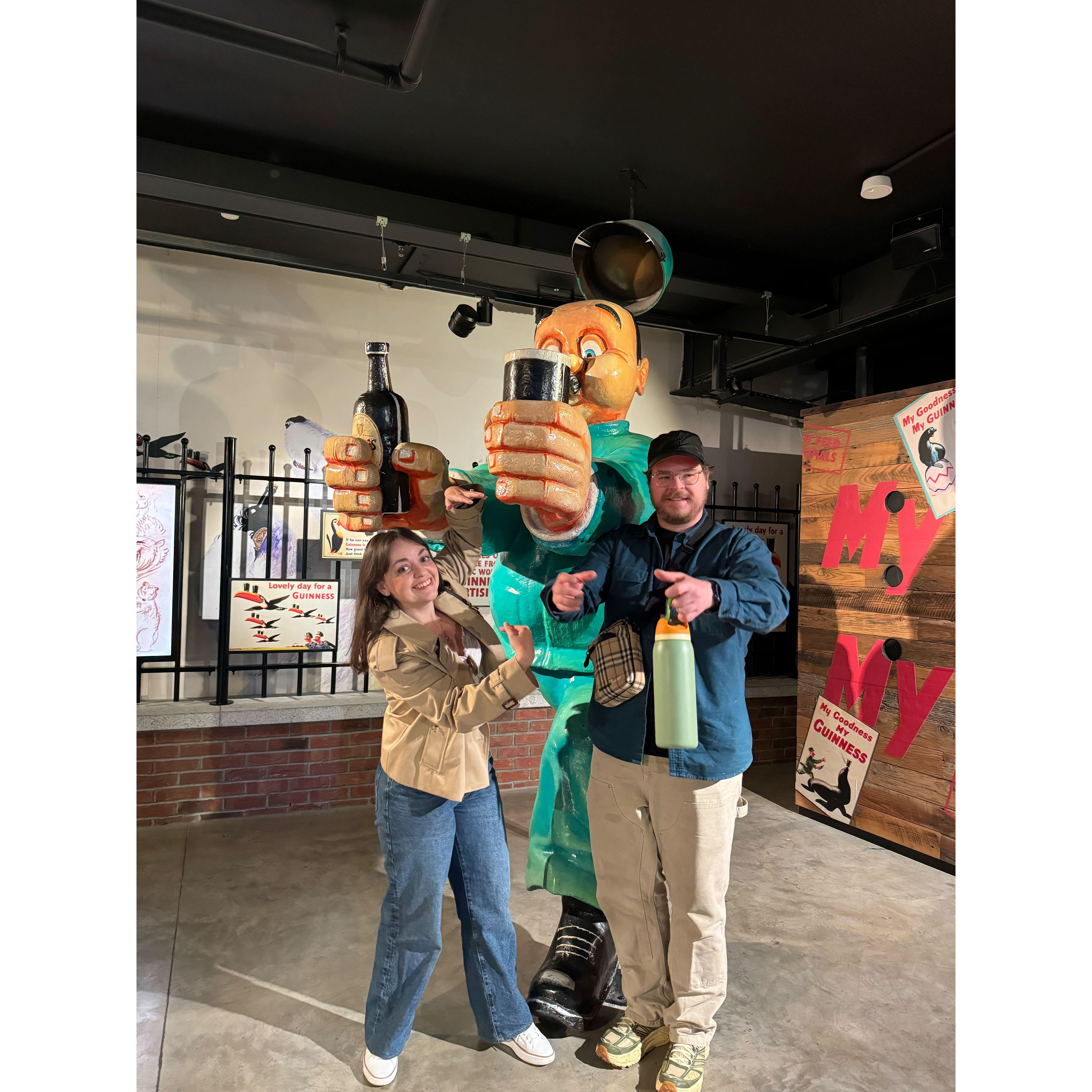 We hate beer but we luv Guinness (tour in Dublin)