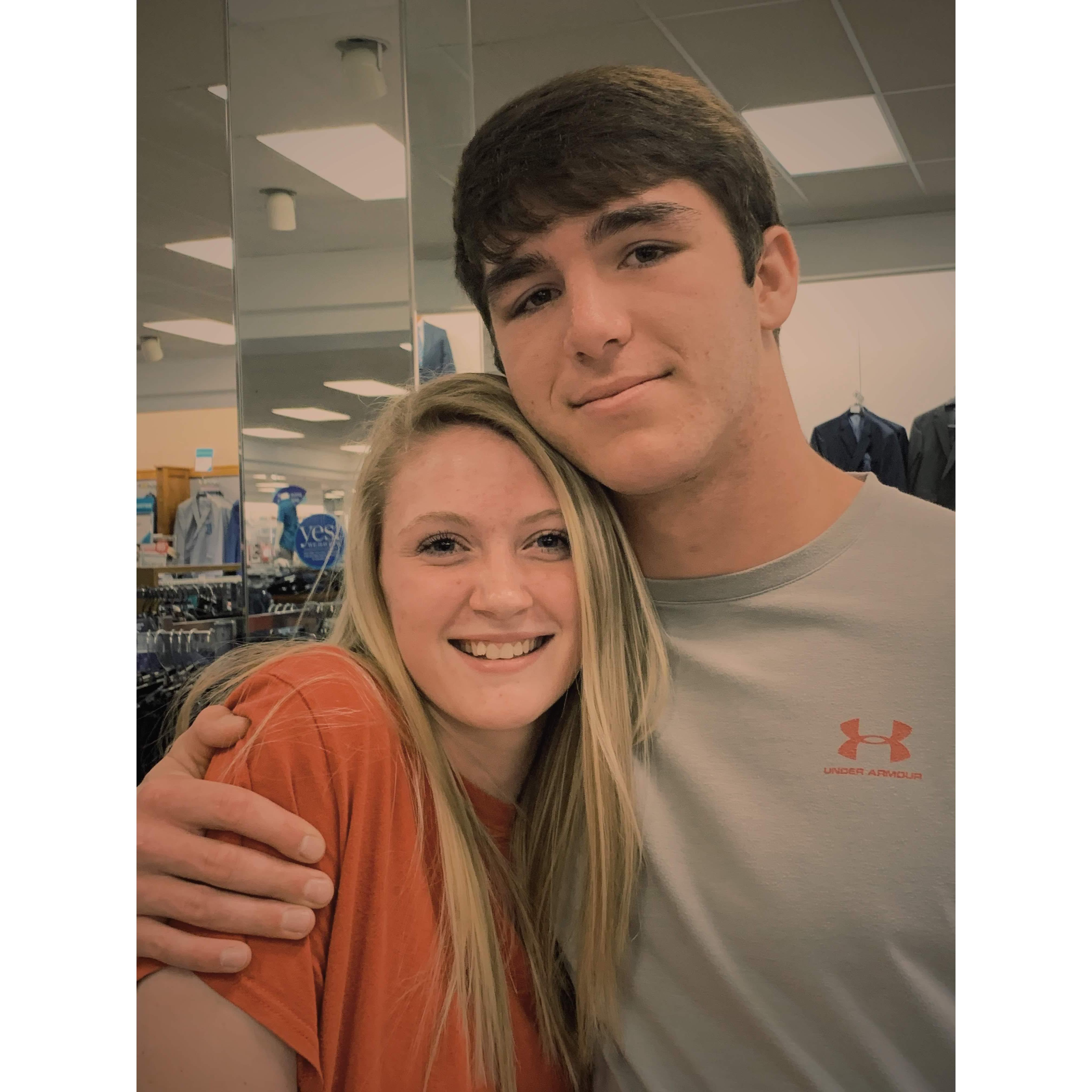 Our first picture together!