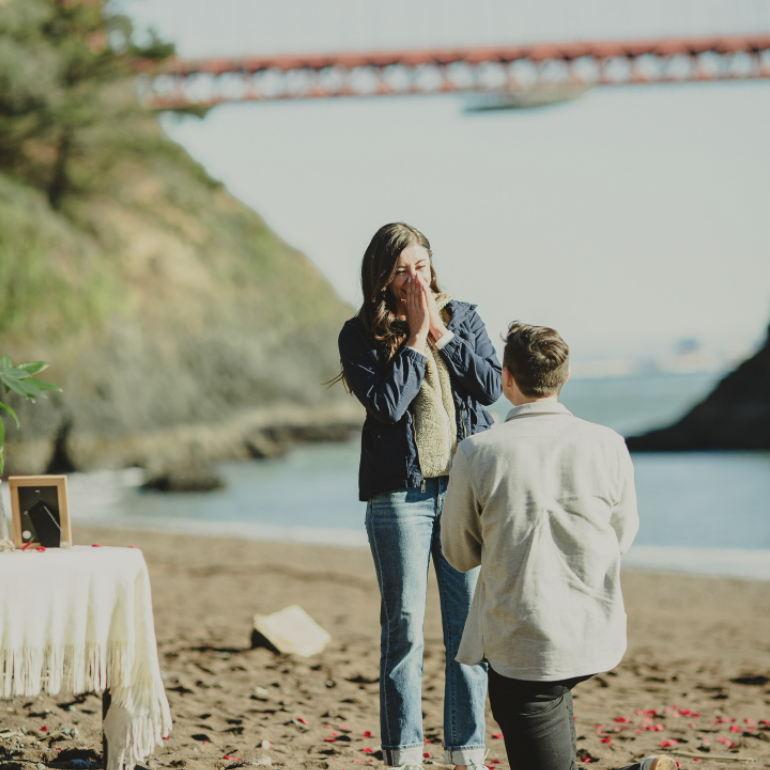 She said yes!