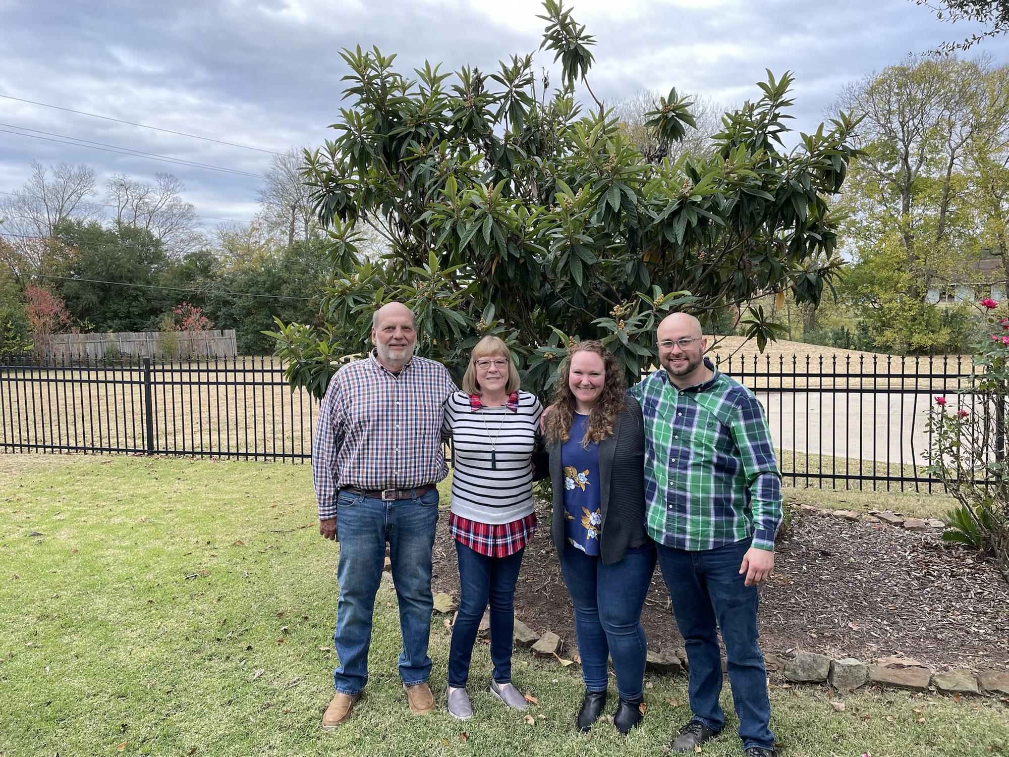 Pic with the Ogdens 2021.