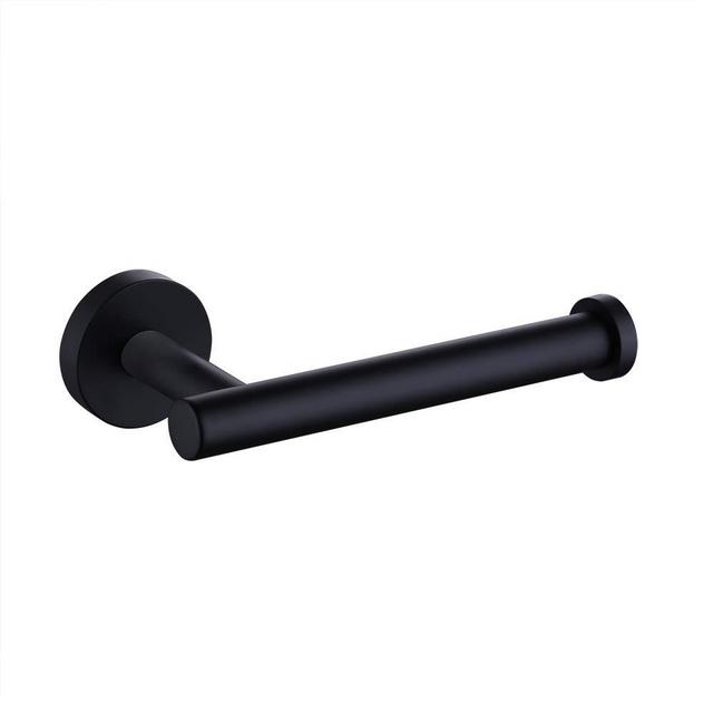 KES Toilet Paper Holder Bathroom Tissue Holder Paper Roll SUS 304 Stainless Steel Wall Mount Matt Black, A2175S12-BK