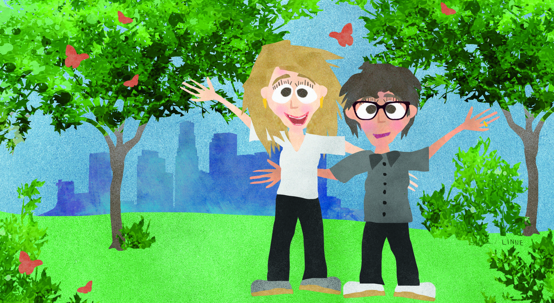 Abby Linne and Becky Gebhardt's Wedding site