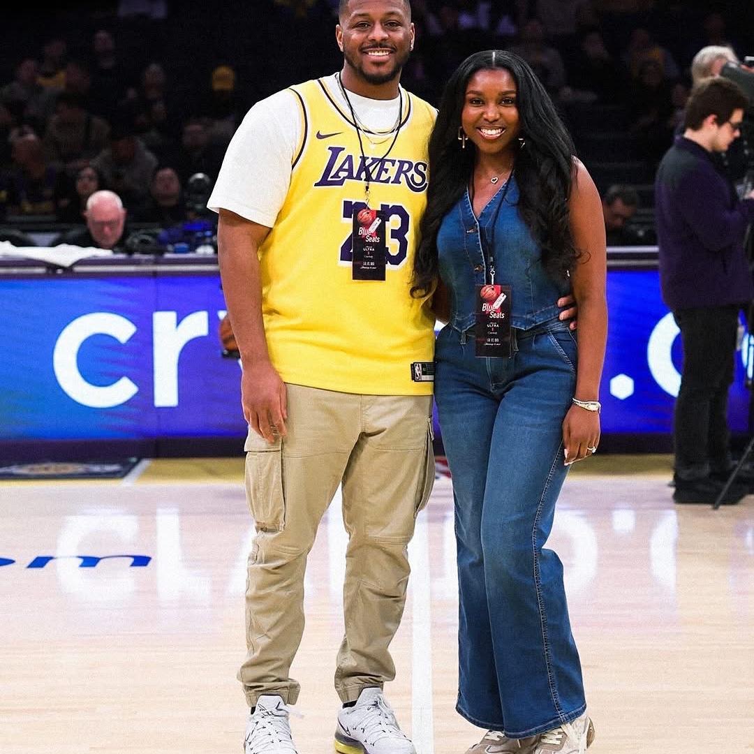 Dhaimiah’s Birthday Gift ft The Lakers 💜