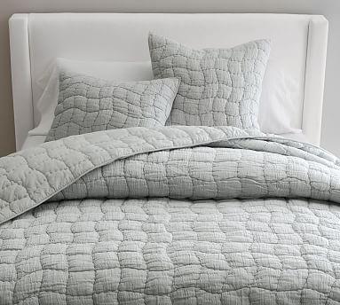 Cloud Linen Quilt - CHAMBRAY Color, Queen