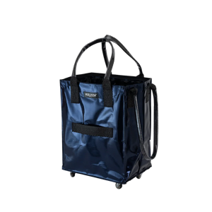 Hulken Original Rolling Tote Bag - Medium in Midnight Blue