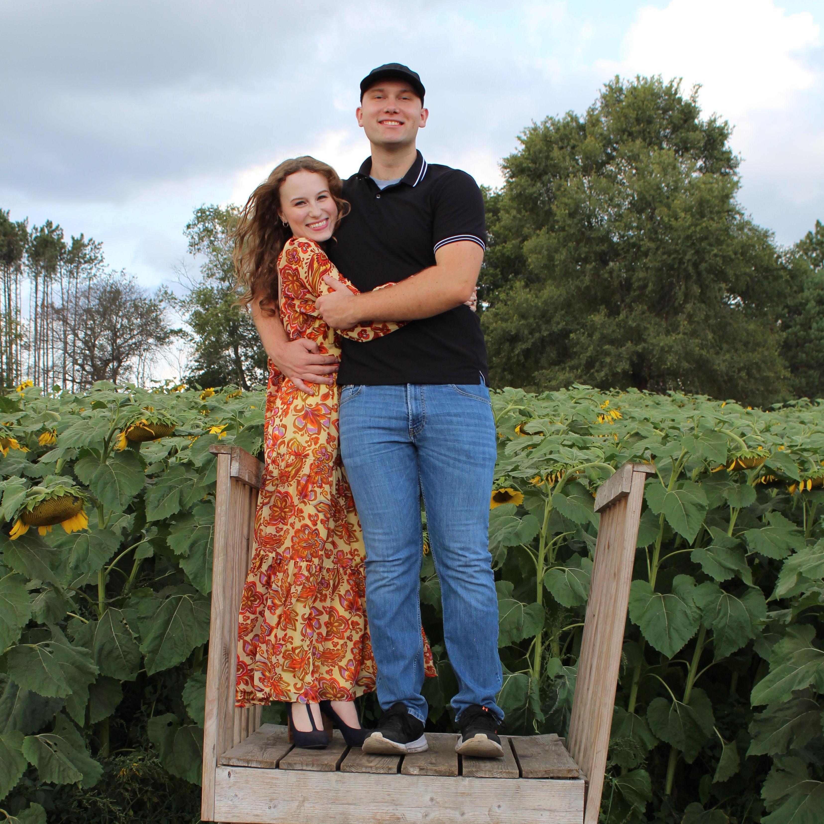 From our engagement photoshoot!
