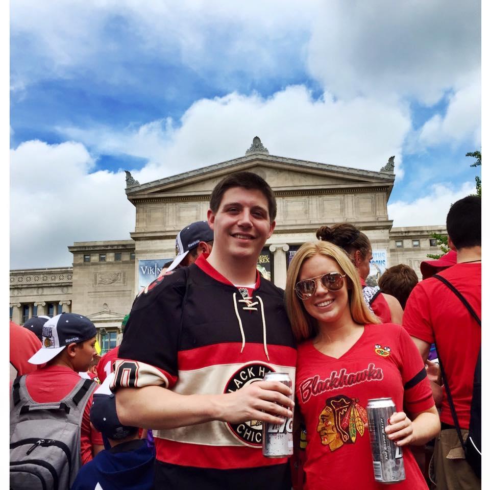 2015: Chicago Blackhawks Stanley Cup Rally.
