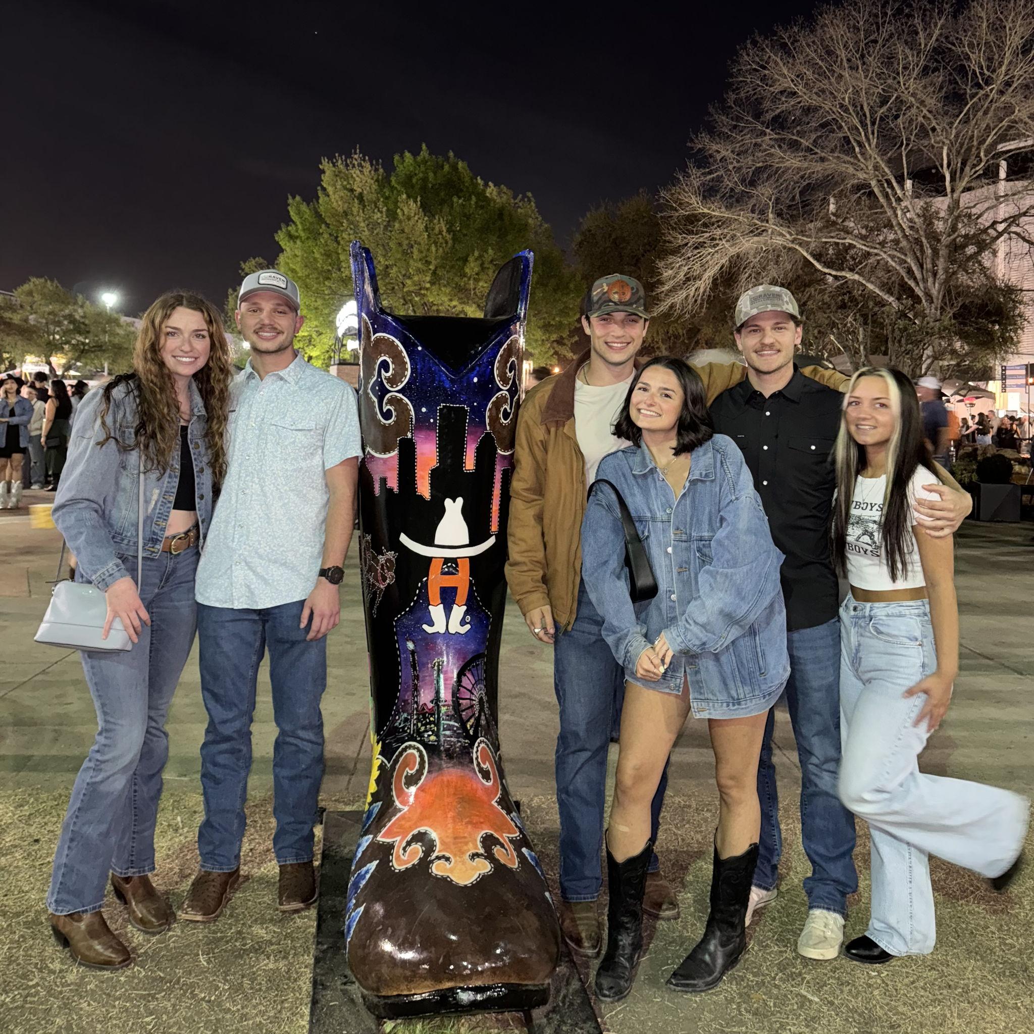 Kaylie's first time in Houston when they were still "just friends"