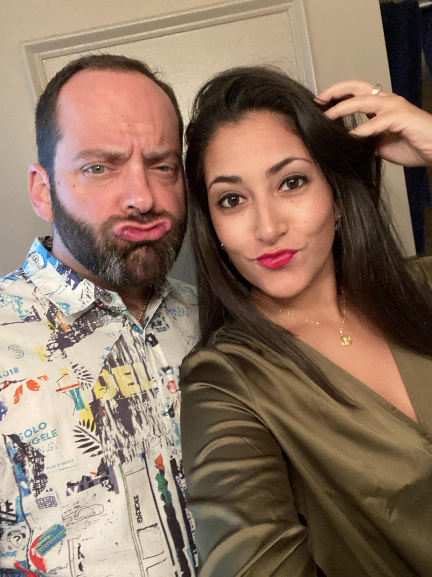 Just with our usual faces!