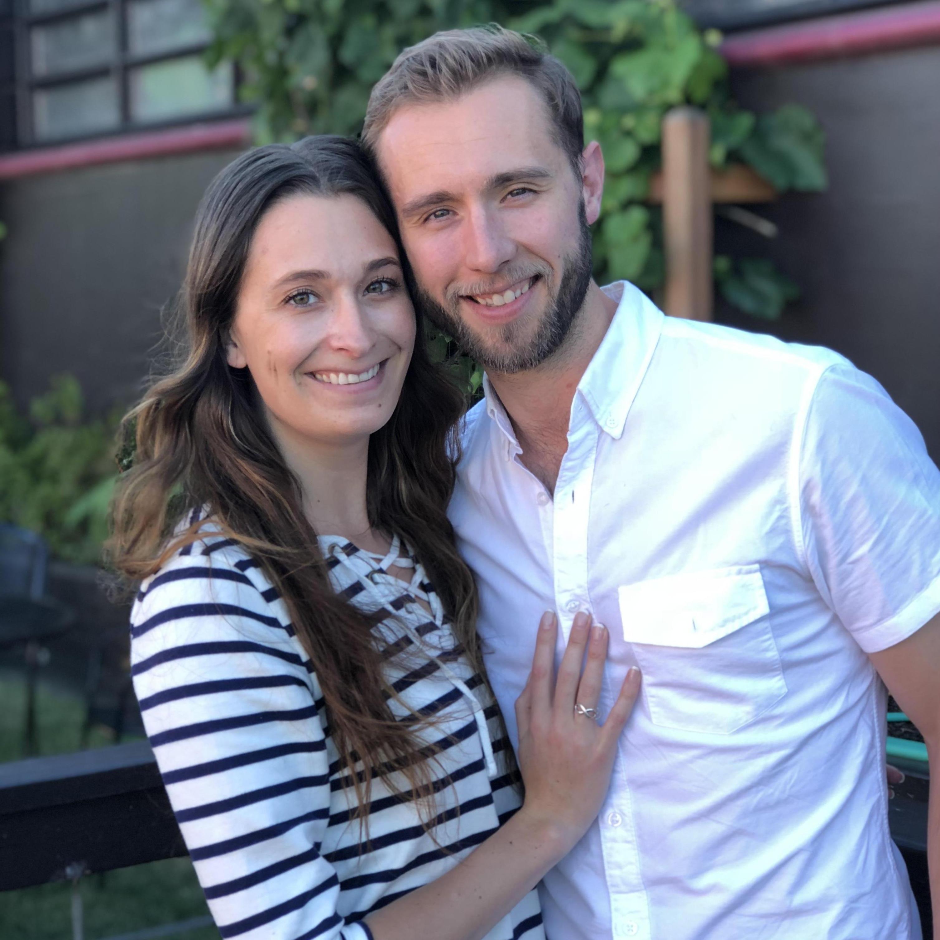 2018. Beautiful evening out on a double date with Cara and Tim (Kevin's sister and brother-in-law).