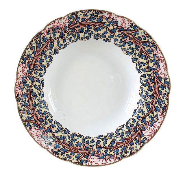 Bernardaud Braquenié Rim Soup Plate