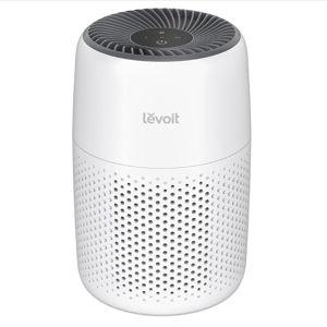 LEVOIT Air Purifiers for Bedroom Home Dorm, 3-in-1 Filter Cleaner with Fragrance Sponge for Better Sleep, Filters Smoke, Allergies, Pet Dander, Odor, Dust, Office, Desktop, Core Mini-P, White