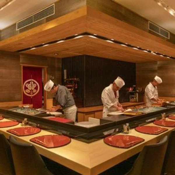 Honeymoon Dinner at Sushi Take in Tokyo, Japan