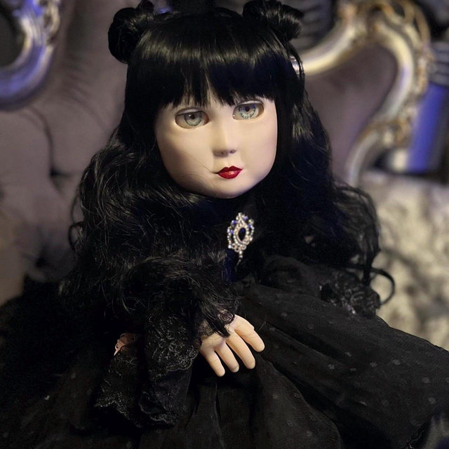 Handmade Nadja Doll – Jointed Body, Professional Artistry, What We Do in the Shadows Inspired Nadja Dolly