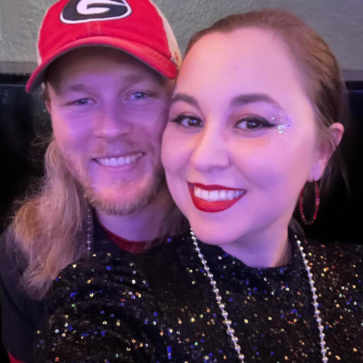 12.31.22 Libby & Drew watch the DAWGS beat Ohio State as the clock strikes midnight to ring in the New Year!
