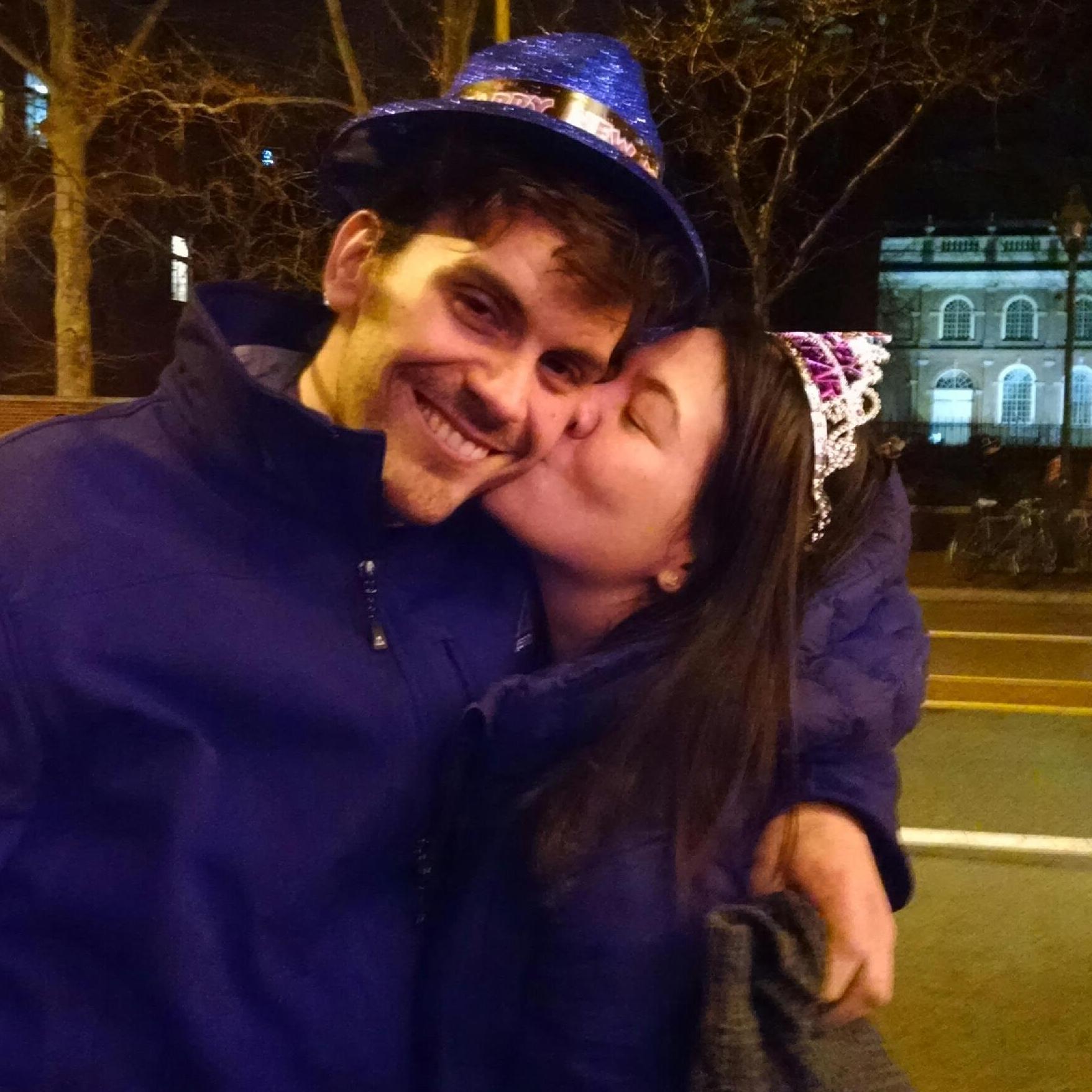 The beginning of our New Years Eve tradition in Philadelphia, PA