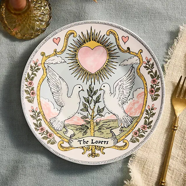Tarot Stoneware Plate