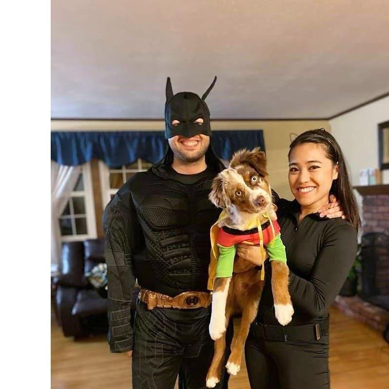 First Halloween with our boy, Bauer