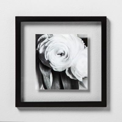 Single Picture Float Frame Black 8"x8" - Made By Design™