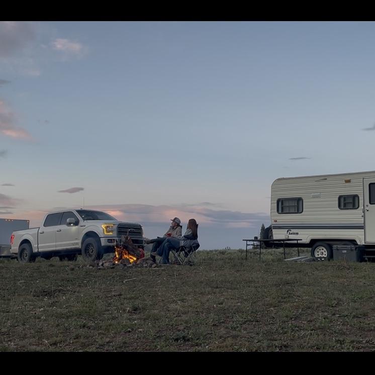 Camping at our favorite place! (this is where the wedding is!)