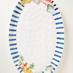 Micola Oval Stoneware Serving Platter