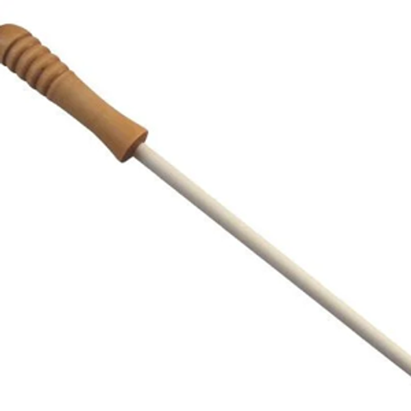 Knife Sharpener Idahone 12 in Ceramic Rod w/ Light Wood Handle