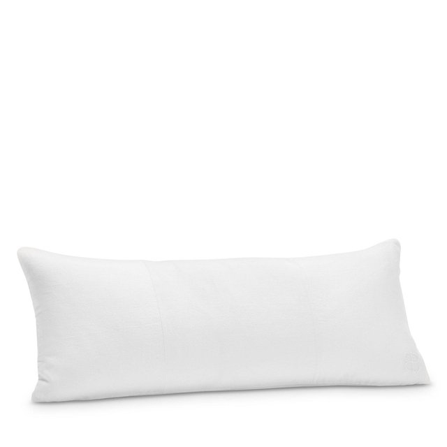 Boll & Branch Linen Velvet Paneled Decorative Pillow