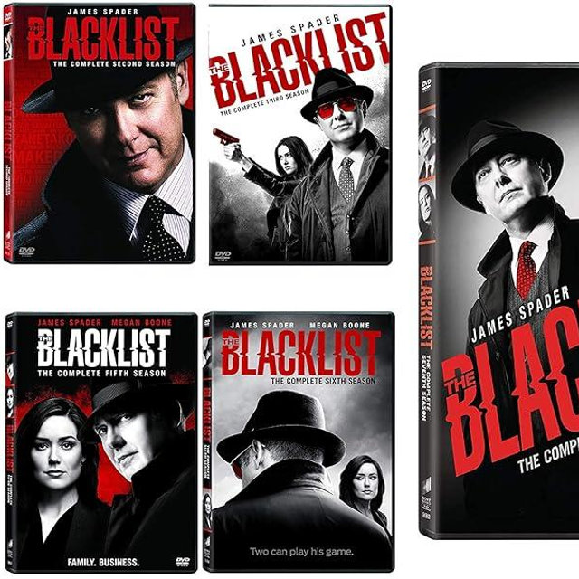 The Blacklist Complete Series Season 1-7 DVD Box Set