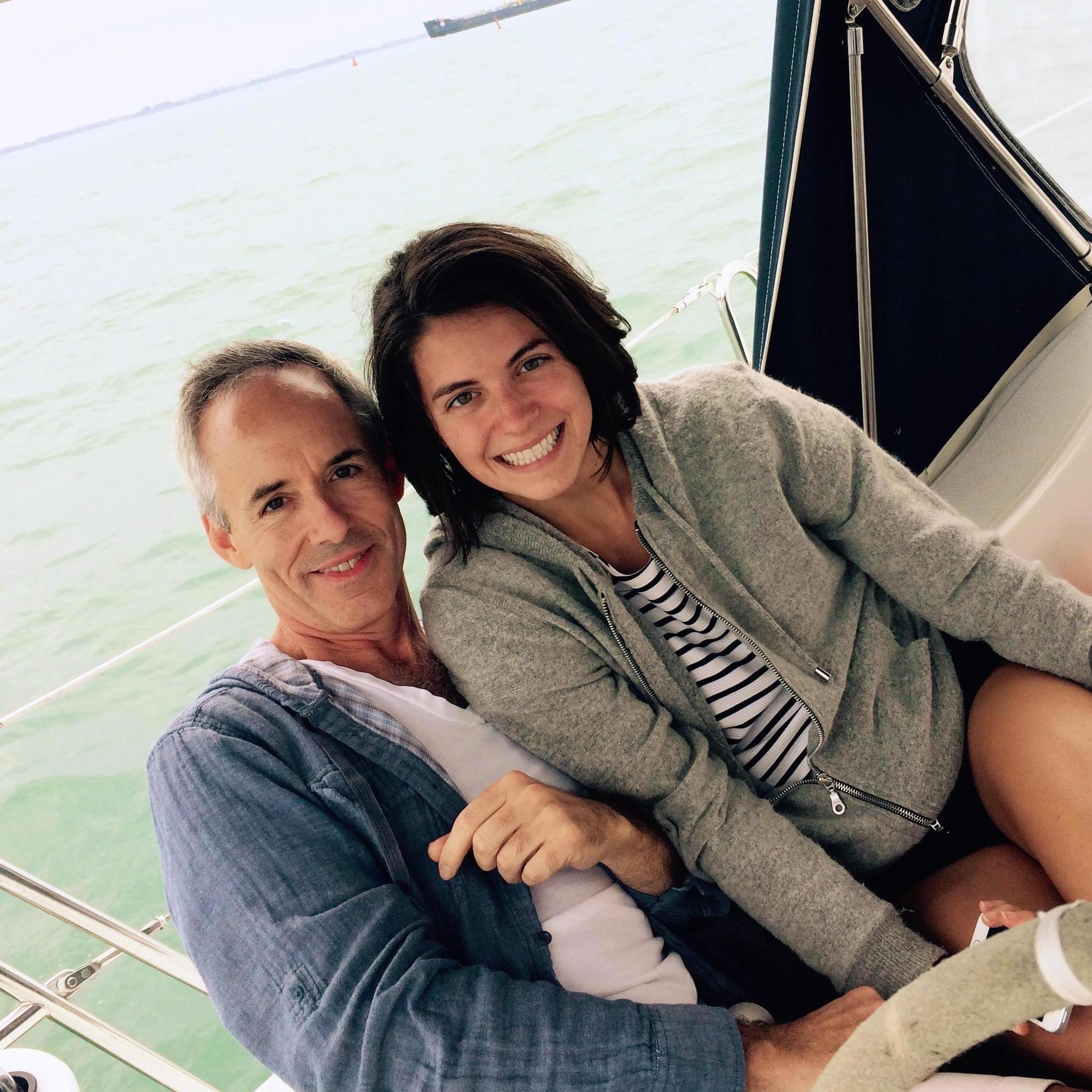 Practicing those sailing skills.
