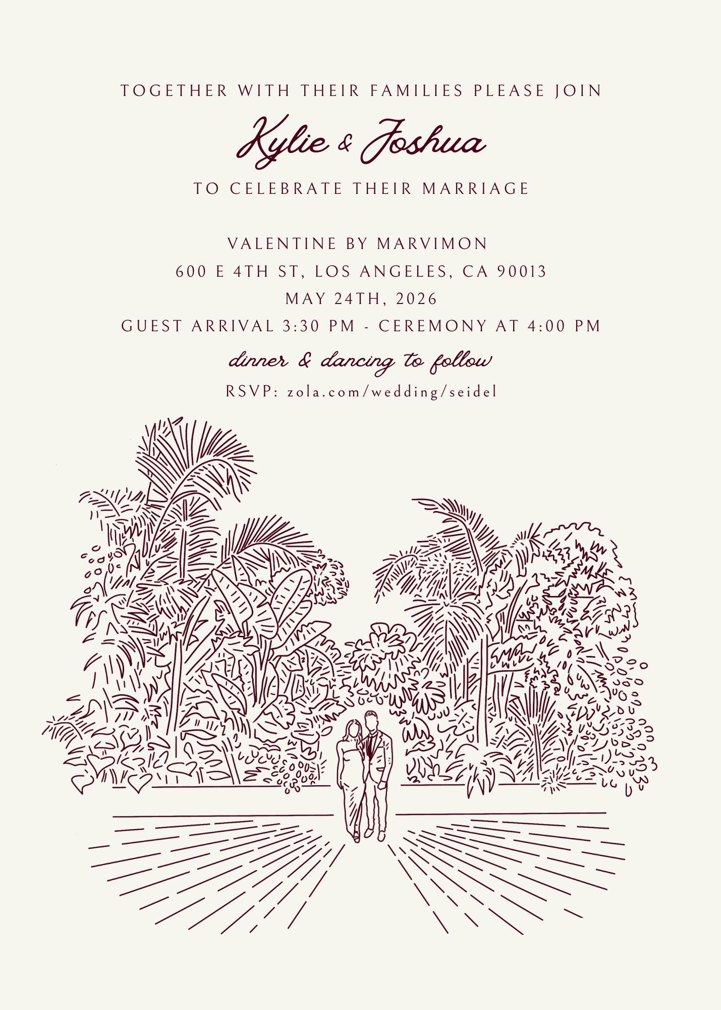 The Wedding Website of Kylie Martinson and Joshua Seidel