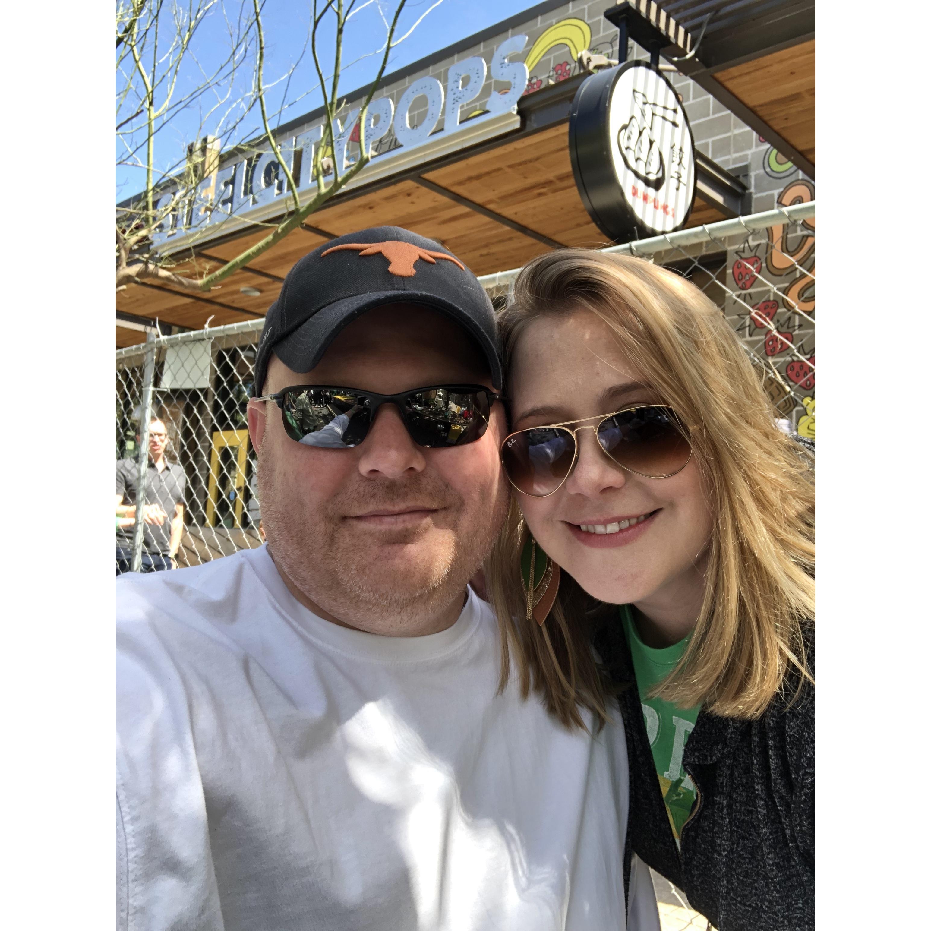 Our First St. Patricks Day 2019 at the Domain.