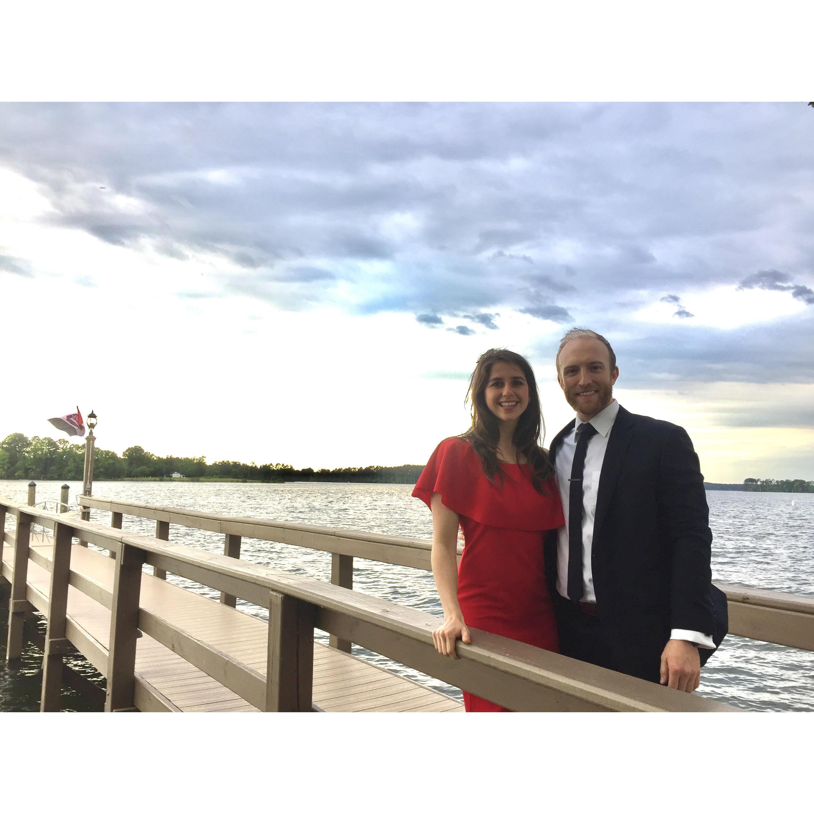 Suzie's Wedding,, Jared's first time meeting the whole team, May 2017.