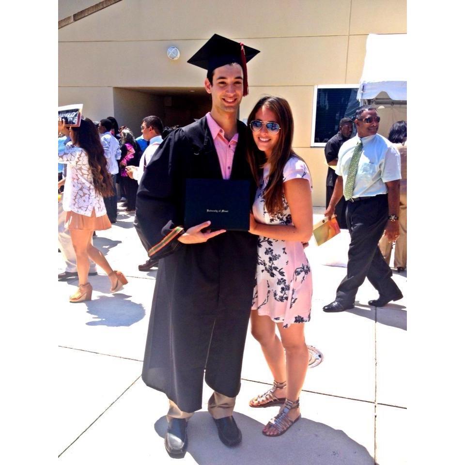 Michael's college graduation