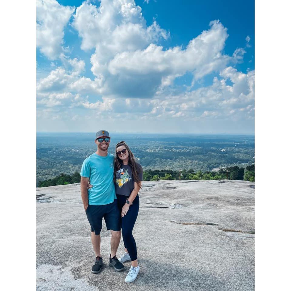 Hiking Stone Mt in GA 2021