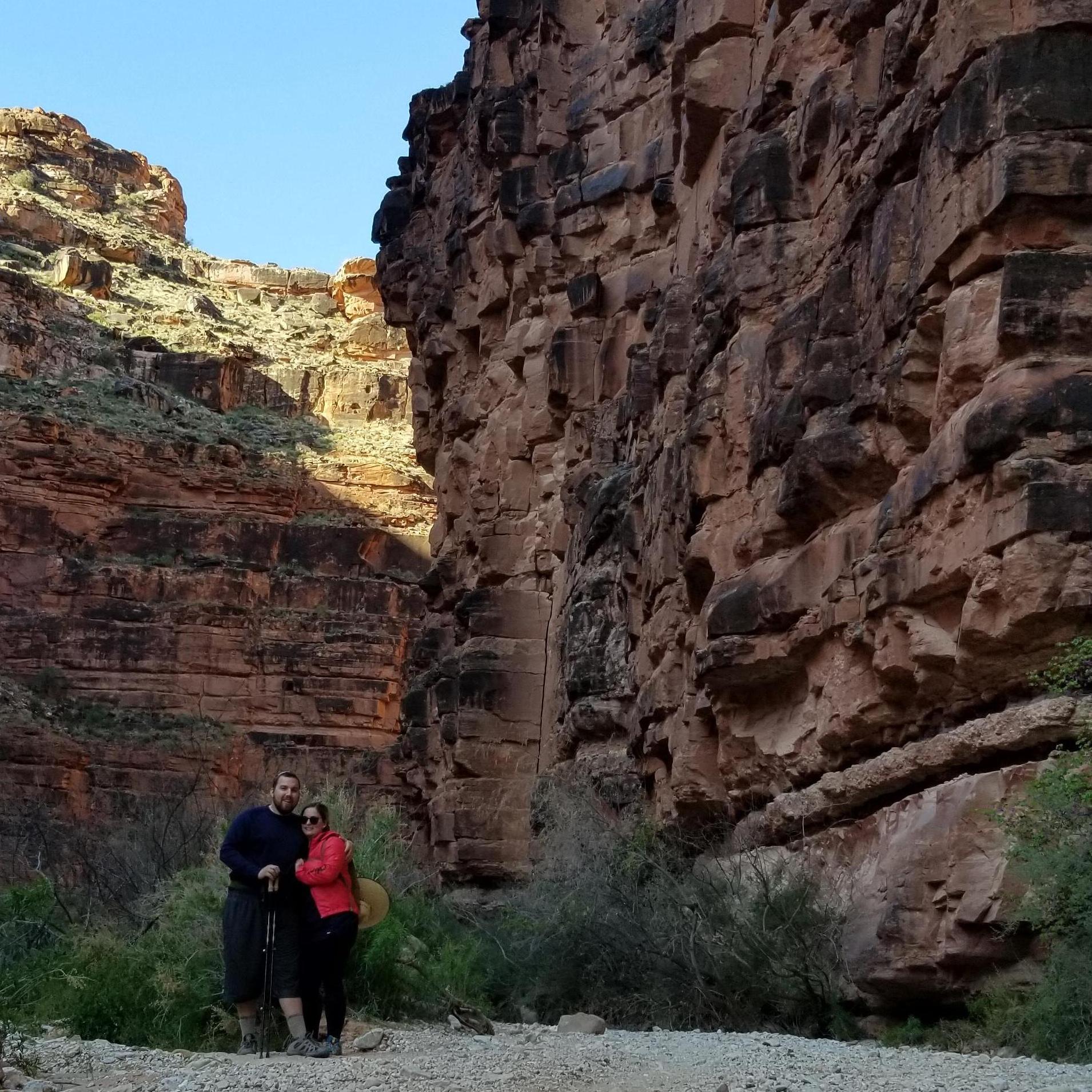 Newly engaged 💍 and hiking 🥾 out of Havasupi falls!