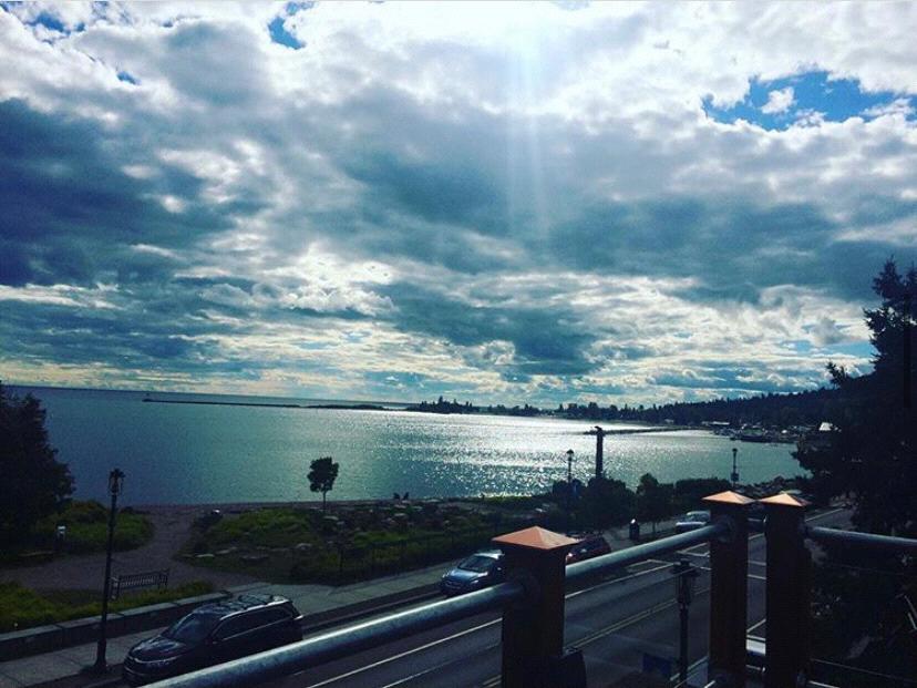 The view from Gunflint Tavern rooftop