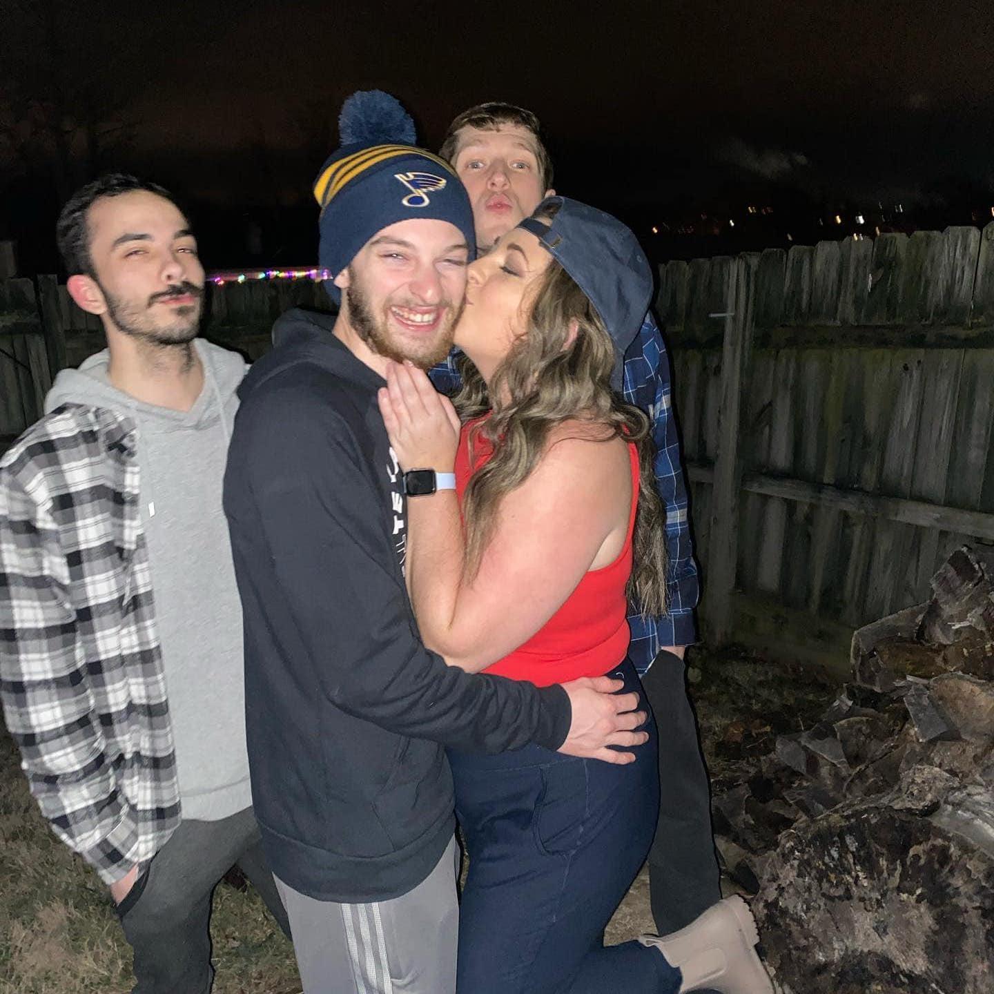 First NYE kiss!