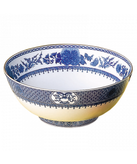 IMPERIAL BLUE ROUND SALAD BOWL 9''