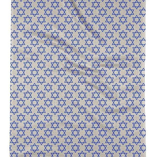 GEOMETRY Christmas Kitchen Towels - Quick Dry Microfiber Cloth Dish Towels for Kitchen Drying - Premium Quick Dry Towel (Davids Star, 1 Pack)