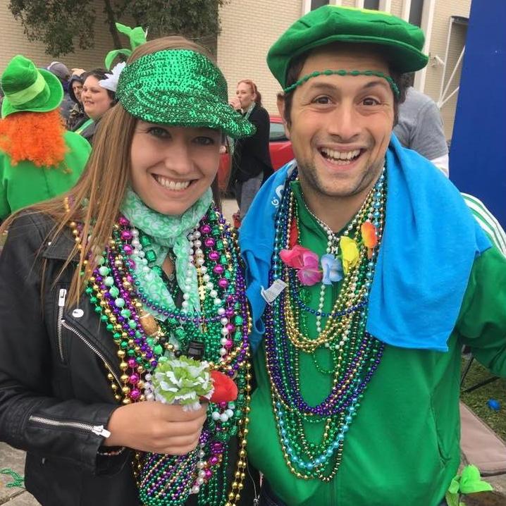 St. Patrick's Day, New Orleans-style.
