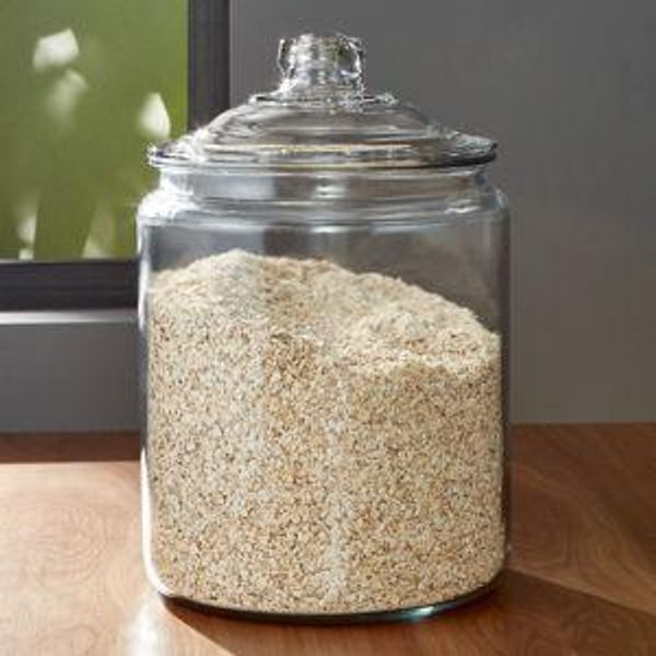 Heritage Hill 256-Oz. Large Glass Jar with Lid
