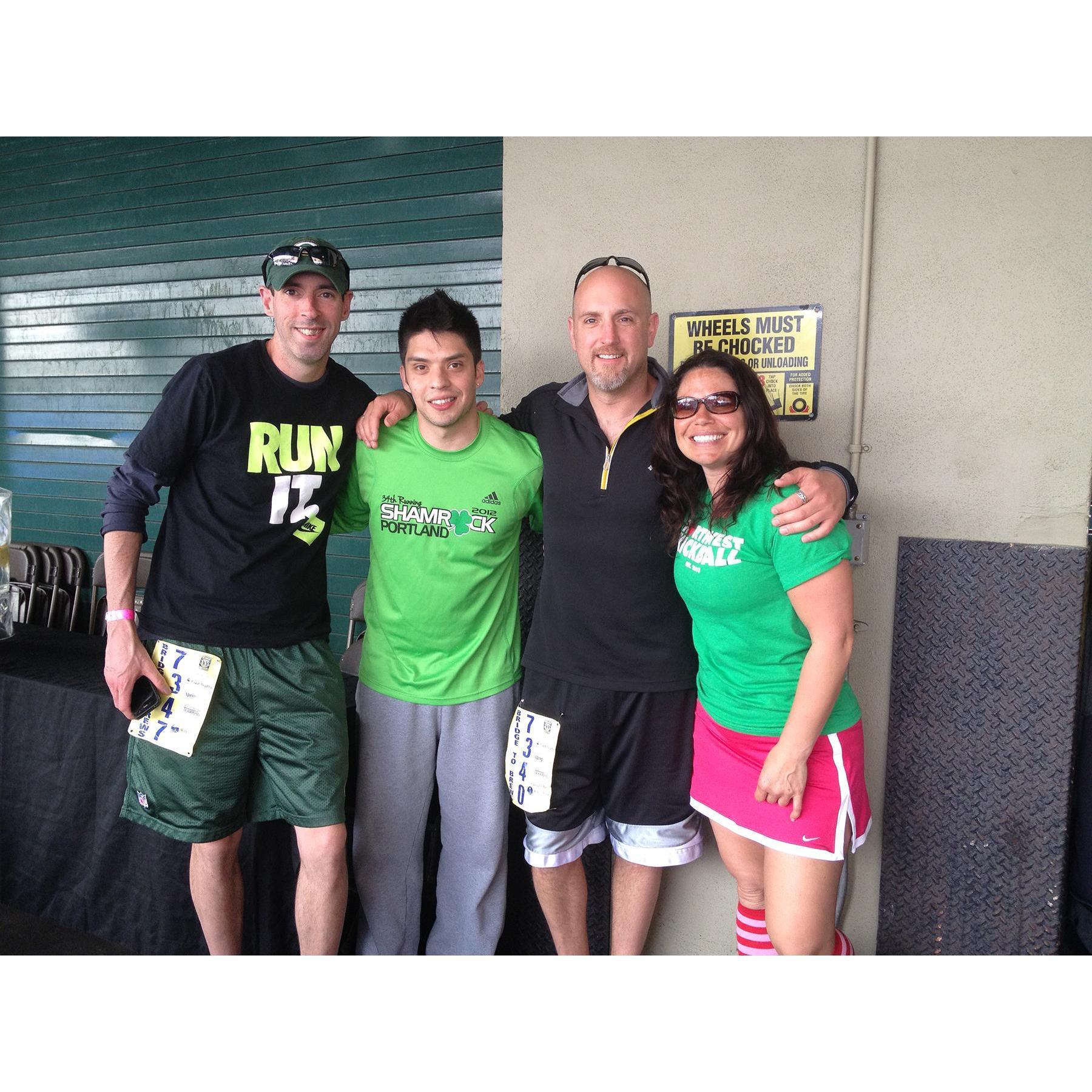 2012 Bridge to Brews with a great group of peeps.